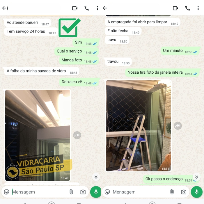 vidraçaria 24 horas